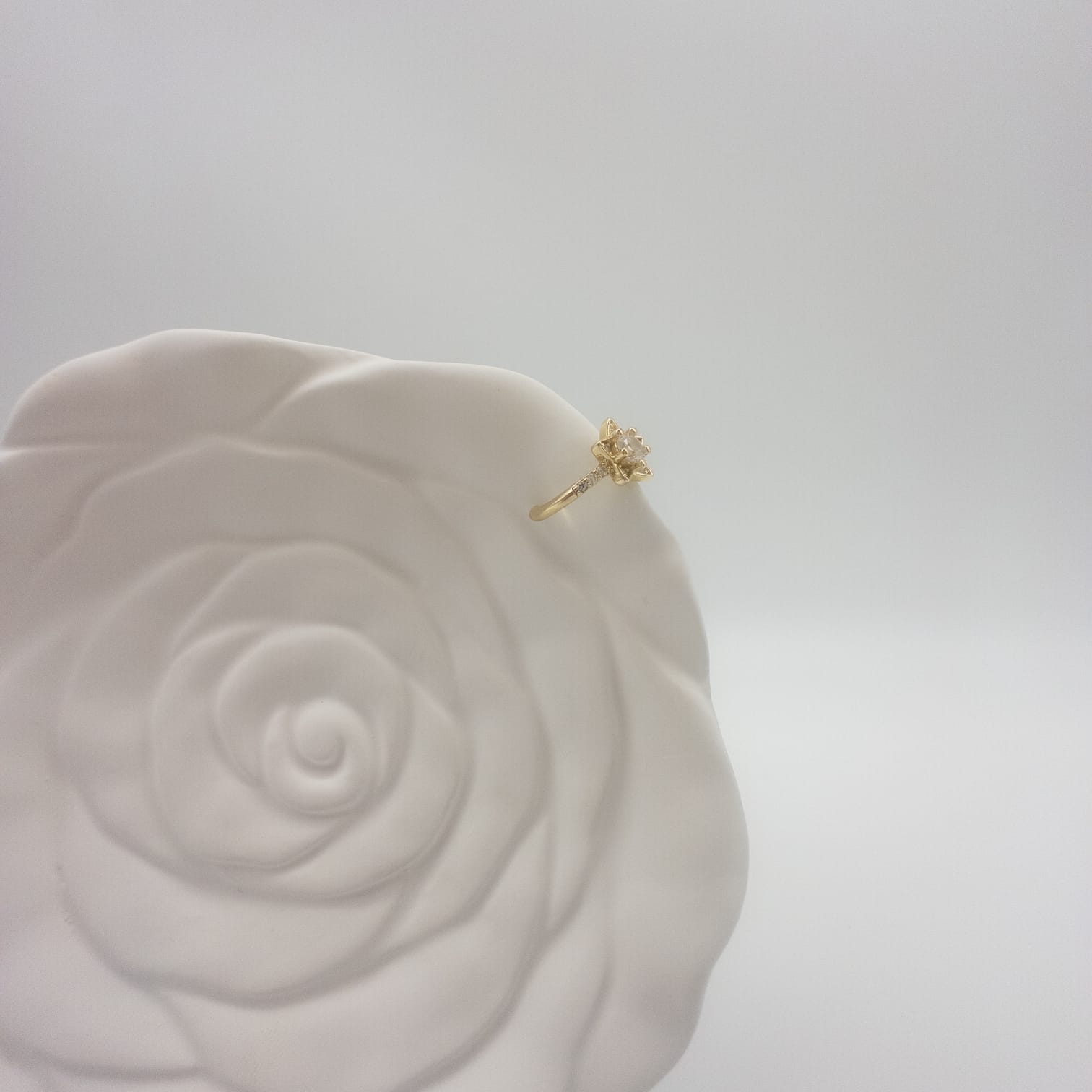 Ear Cuff Damen Gold Stern Zirkonia Ohrschmuck