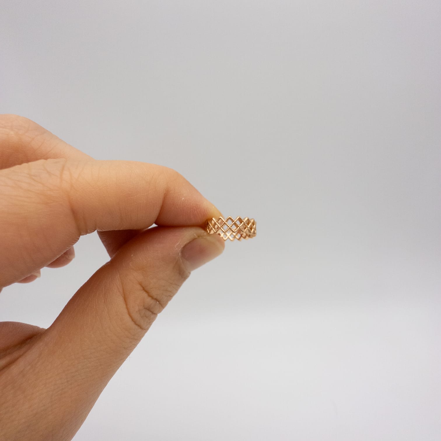 Eleganter Geometrischer Ear Cuff Für Damen Goldfarbener