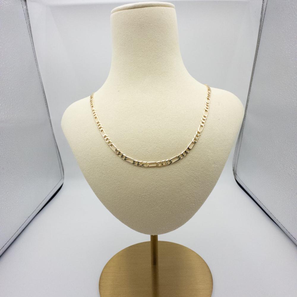 Goldfarbene Gliederkette Für Damen Elegante Statement Halskette