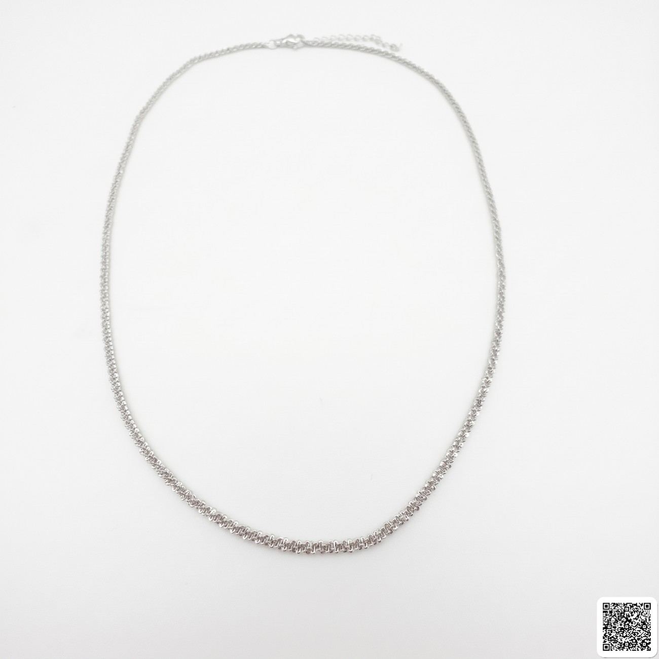 Silberfarbene Schlangenkette Für Damen