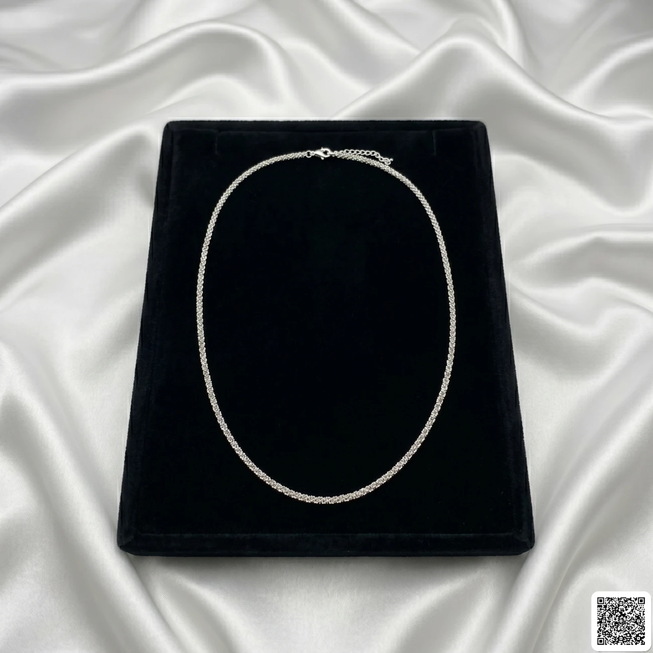 Silberfarbene Schlangenkette Für Damen