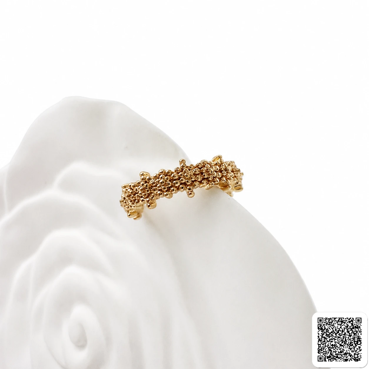 Eleganter Geometrischer Ear Cuff Für Damen Goldfarbener