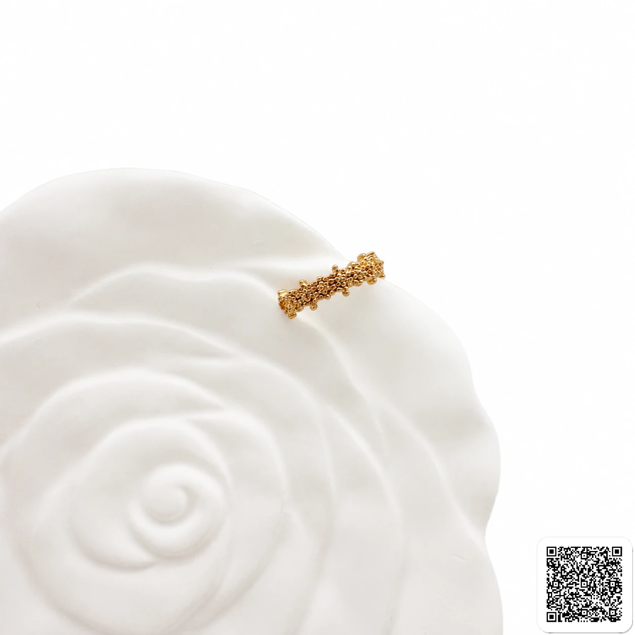 Eleganter Geometrischer Ear Cuff Für Damen Goldfarbener