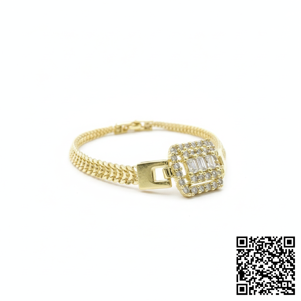18 Karat Goldarmband Elegantes Premium Design